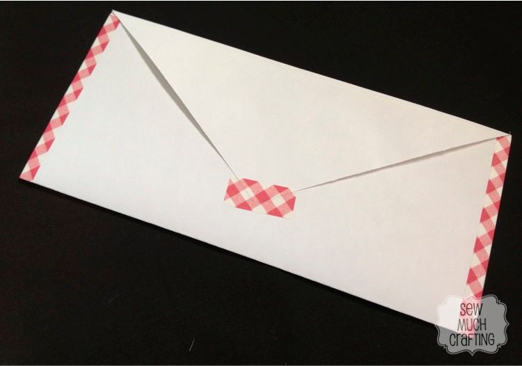 DIY Washi Tape Envelopes Live Creatively Inspired